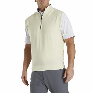 Men's Footjoy Golf Vest Yellow NZ-147962